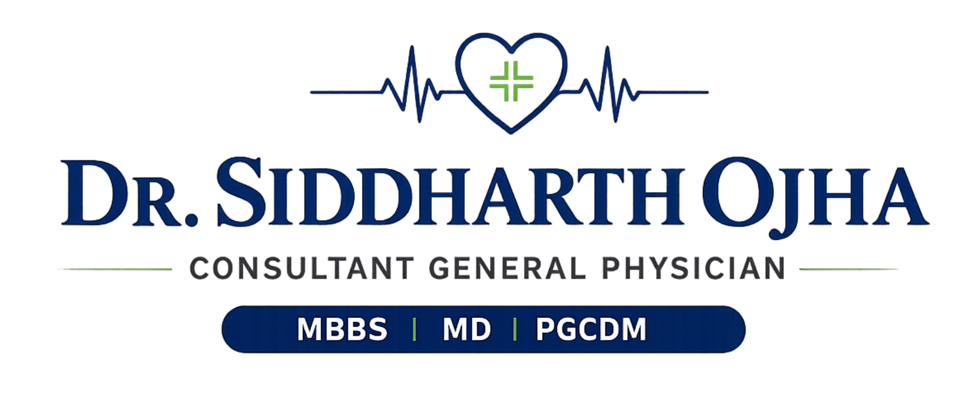 Dr. Siddharth Ojha Consultant General Physician MBBS MD PGCDM logo